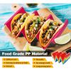 1pc/6pcs Colorful Taco Holder Stands