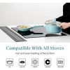 11 Pieces Pots and Pans Granite Stone Cookware Set Nonstick Pot Set