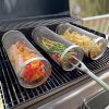 Stainless Steel Barbecue Cooking Grilling Basket