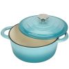 4.5 QT Enamel Dutch Ovens with Dual Handles